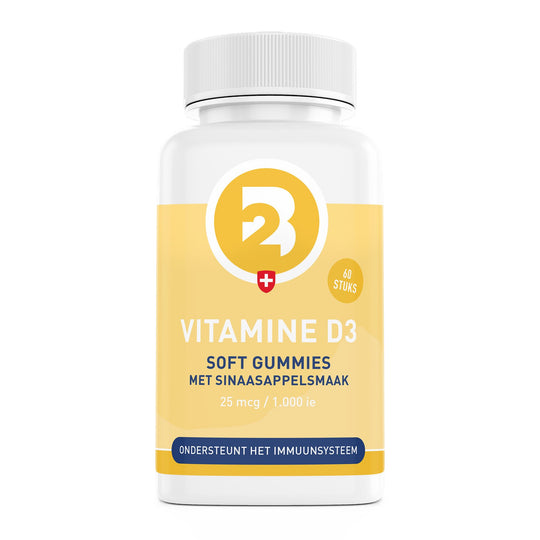 Vitamine D3 Soft Gummies Just2Bfit 